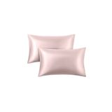 DUSK İpek Saten 2 Adet 50x70 Yastık Kılıfı Kıvırcık Saçlılar
