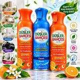 Düşler Bahçesi Anti Sigara Oda Kokusu 400ML 3lu Set (...1 Adet Klasik &. 2 Adet Orange .) - 3 ADET