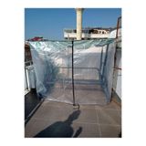 DÜŞLER EV TEKSTİLİ 215x145 Şeffaf Salıncak Koruma Örtüsü Salıncak Kılıfı Bahçe Salıncak Kılıfı