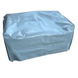 Düşler Ev Tekstili Bahçe İkili ya da Üçlü Koltuk Ölçülerine Uygun Koltuk Mobilya Koruma Kılıfı Su Geçirmez Gri Polyester Branda 1 Yıl Garanti (130x80)