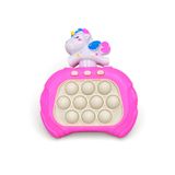 düşler oyuncak dünyası Işıklı Sesli Müzikli Pembe Unicorn Karakterli Popit Pilli Eğitici Stres Giderici Konsol UNİCORN
