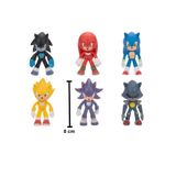 düşler oyuncak dünyası Sonic 6'lı Mini Figür Seti 8 cm - Oyuncak Sonic Karakterleri Koleksiyon Serisi