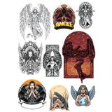 Düşmüş Melek Sticker Set 9 Parça Telefon, Tablet, Defter, Laptop Sticker