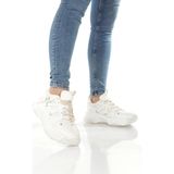 Dussel Beyaz Krem Sneaker Günlük Spor Ayakkabı