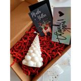 Dust Candle Studio Bubble Yılbaşı Ağacı Mum %100 Doğal Soya Wax - 1 Adet