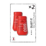Dust It Güçlü Tutuş Mat Hacim Saç Pudrası 10G x 2 Adet, Mat Toz Wax - Çok Renkli