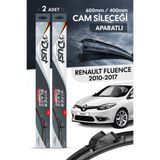 DUST Renault Fluence 2010-2017 Uyumlu Silecek Takımı 600MM/400MM S9