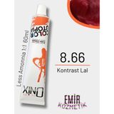Düşük Amonyaklı Saç Boyası 60ML Kontrast Lal 8.66