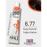 Düşük Amonyaklı Saç Boyası 60ML Koyu Kumral Yoğun Kahve 6.77