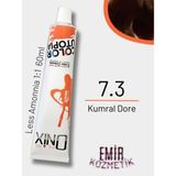 Düşük Amonyaklı Saç Boyası 60ML Kumral Dore 7.3