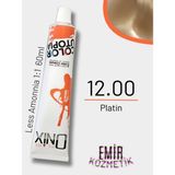Düşük Amonyaklı Saç Boyası 60ML Platin 12.00