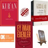 Düşün Yayıncılık Ey Iman Edenler Hitapları - Kıssalar Ne Söyler - Kur'an Meal - Tefsir / Mehmet Okuyan / Telefon Tutucu Hediye