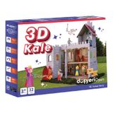 Düşyeri Oyun 3D 3 Boyutlu Maket Kale Ev