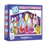 Düşyeri Oyun 3d Uzaylılar Ve Gezegen Puzzle