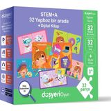 Düşyeri Stem-A 32 Yapboz Bir Arada 32 Parça