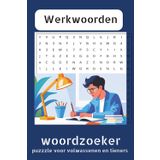 Dutch werkwoorden woordzoeker: woordzoeker met makkelijk leesbare tekst over Nederlandse werkwoorden, Nederlandse boeken en meer 6x9 inches, 50 pagina's 50 puzzels. cadeau voor vakantie en feestdagen.