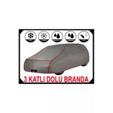 Duucars 3 Katlı Dolu Darbe Koruyucu Ford Fiesta Araba Brandası Oto Branda Araba Çadırı