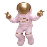 Duvar Aksesuarı Astronot Obje, Pembe