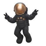Duvar Aksesuarı Astronot Obje, Siyah