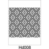 Duvar Dekor Stencil Şablon (30x30) HD-008