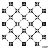 Duvar Dekor Stencil Şablon (30x30) Hd-107