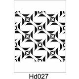 Duvar Dekor Stencil Şablon (40x40) HD-027