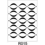 Duvar Dekor Stencil Şablon (40x40) R-015