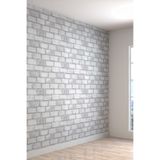 Duvar Kağıdı 3 Boyutlu Taş Desenli Silinebilir Tekstil En X Boy, 200 x 175