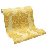 DUVAR KAĞIDI Duvar Kağıdı Altın Rengi Damask Desen D-DEPT Extravaganza - Kağıt