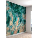 Duvar Kağıdı Kayalık Desenli Silinebilir Yırtılmaz Tekstil Duvar Kağıdı, 200 x 150