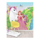 Duvar Kağıdı Unicorn Krallığı Ve Prenses Lily Tek Parça Duvar Kumaşı En X Boy, 450 x 280