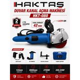 Duvar Kanal Açma Makinesi 2700W 42 Mm Kanal Derinliği, 133 Mm Disk Çapı, Lazer Işıklı Profesyonel Kanal Açma Makinesi