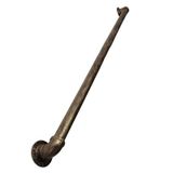 Duvar Merdiven Korkuluk Küpeşte, Bronz Dış Mekan Merdiven Küpeşte - İç ve Dış Mekan için Duvara Monte 10FT Merdiven Korkuluğu, Çatı Katları, Verandalar, Güverte ve Bar Sayaç Desteği için İdeal