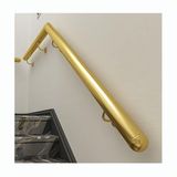 Duvar Merdiven Korkuluk Küpeşte, Merdiven Küpeşte - 1-6 Ft Metal İç Mekan Korkuluk Seti, 199,6 kg Yük Kapasitesi, Merdivenler, Barlar, Çatı Katları, Anaokulu, Koridor Güvenliği için Kaymaz Duvara
