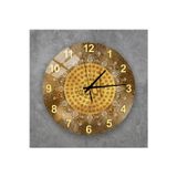 Duvar Saati - Esma-ül Hüsna Yazılı Cam Duvar Saati, Salon İçin Saat Modelleri 36x36 cm 3TK985874199
