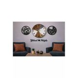 Duvar Saati Şık Ve Modern Salon İçin Tasarlanmış No1010