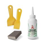 Duvar Tamir Seti (1 Adet) Beyaz 220 gr Dolgu Macunu 2 Adet Spatula + Kübik Zımpara