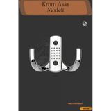 Duvar Vestiyer Dolap Askılığı Krom Metal Askı – Şık Ve Dayanıklı Tasarım