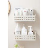 Duvara Monte Çok Amaçlı Organizer Raf – 31,6 x 14 x 14,5 cm - Krem