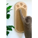 Duvara Monte Edilebilir Ve Yerde Kullanilabilir Kedi Tirmalama Tahtasi