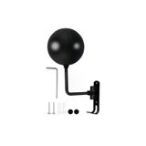 Duvara Monte Metal Elbise Ve Kask Askılığı, Motorcular İçin