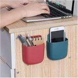 Duvara Monte Telefon Şarj İstasyonu – Yapışkanlı, Kablo Düzenleyicili, Masaüstü ve Duvar Kullanımı, Çok Amaçlı Organizer Stand (3M Bantlı)