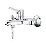 Duvardan Montajlı Krom Banyo Bataryası – Seramik Kartuşlu