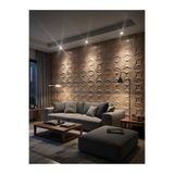 Duvarım 3 Boyutlu Boyanabilir PVC Duvar Paneli Anatolia (50-50 cm 4 adet-1 metrekare)