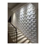 Duvarım 3 Boyutlu Boyanabilir PVC Duvar Paneli Olips (50-50 cm 4 adet-1 metrekare)