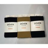 Düven 3'lü Kadın Renkli Içi Ince Polar Içlik Termal Külotlu Çorap - Konfor Thermal - S