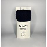 Düven Carina Cotton Pamuklu Desenli Siyah Kadın Külotlu Çorap