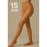 Düven Kadın Ten Rengi Ince 15 Den Parlak Burunlu Külotlu Çorap