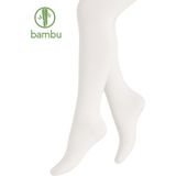 Düven Kız Çocuk Bambu Beyaz Külotlu Çorap ( Orta Klaın Yumuşak & Konfor Bambbo Çorap )