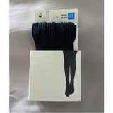 Düven Kız Çocuk Mevsimlik 80 Den Knit Ted Desenli Siyah Külotlu Çorap ( Back To School )